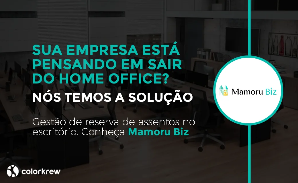 Sua empresa está pensando em sair do home office? A Colorkrew te ajuda.