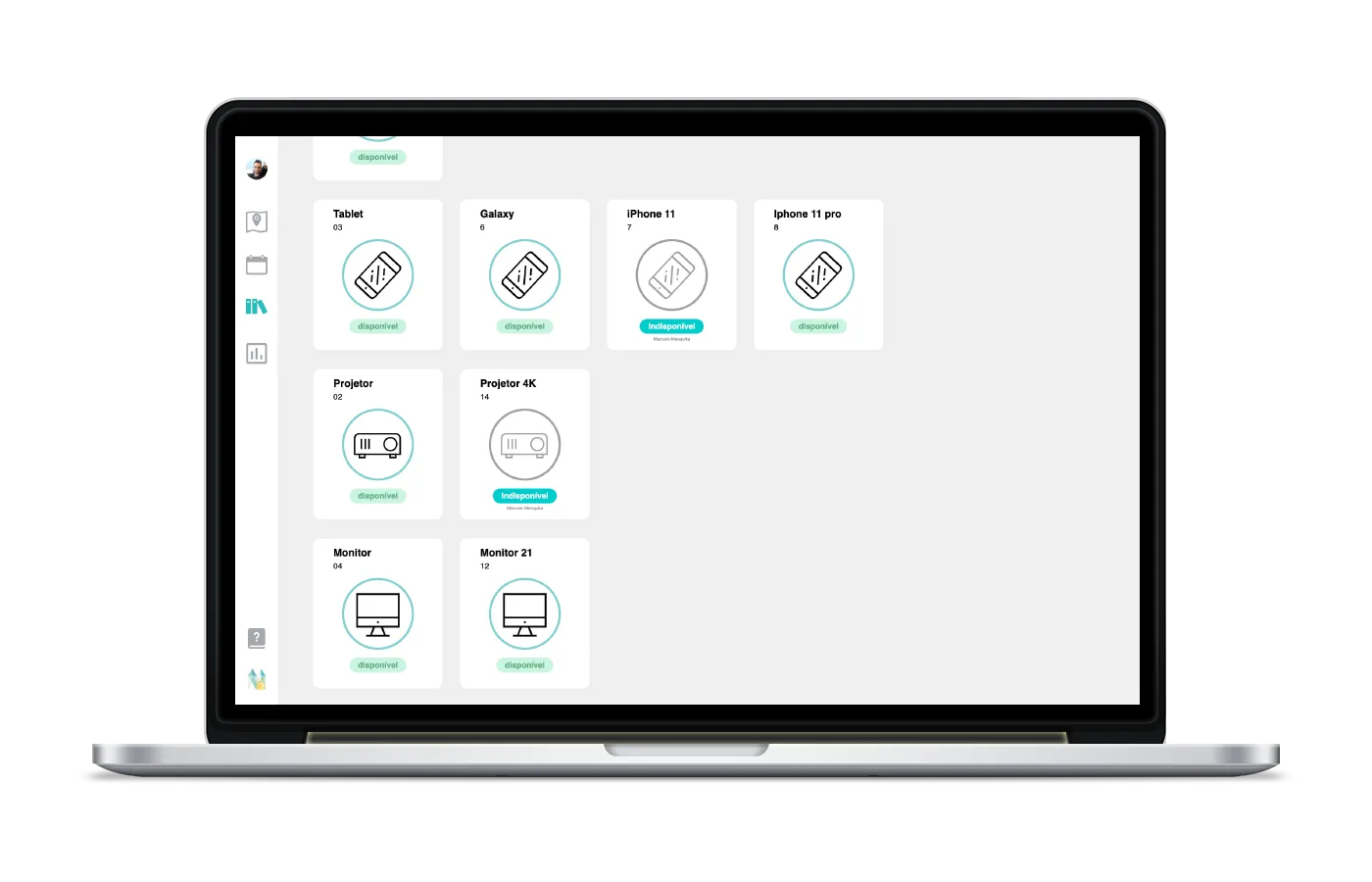 sistema organizado assets